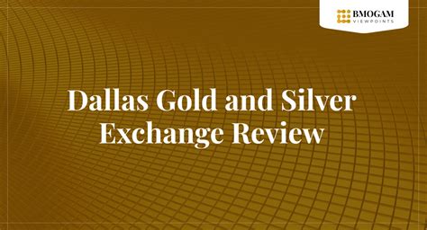 dallas gold and silver exchange.